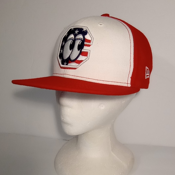 Chattanooga Lookouts Embroidered Logo MiLB 4th July Unisex Red/White Hat Cap - Picture 4 of 11
